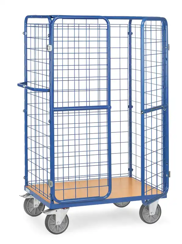 Bestseller Fetra Paketwagen 84-3D Drahtgitterwände Flügeltüren Dach Größe: 1200 x 800 mm
