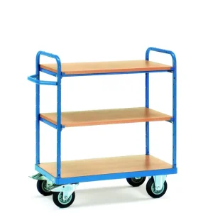 Top-Seller Fetra Etagenwagen, 3 Böden Größe: 1200 x 800 mm
