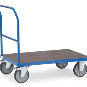 Abverkauf Fetra Schiebebügelwagen mit wasserfester Plattform Größe: 1200 x 800 mm
