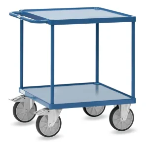 Echt Fetra Tischwagen 2497W mit Stahlblech-Wannen, 3 Böden, Tragkraft 600 kg