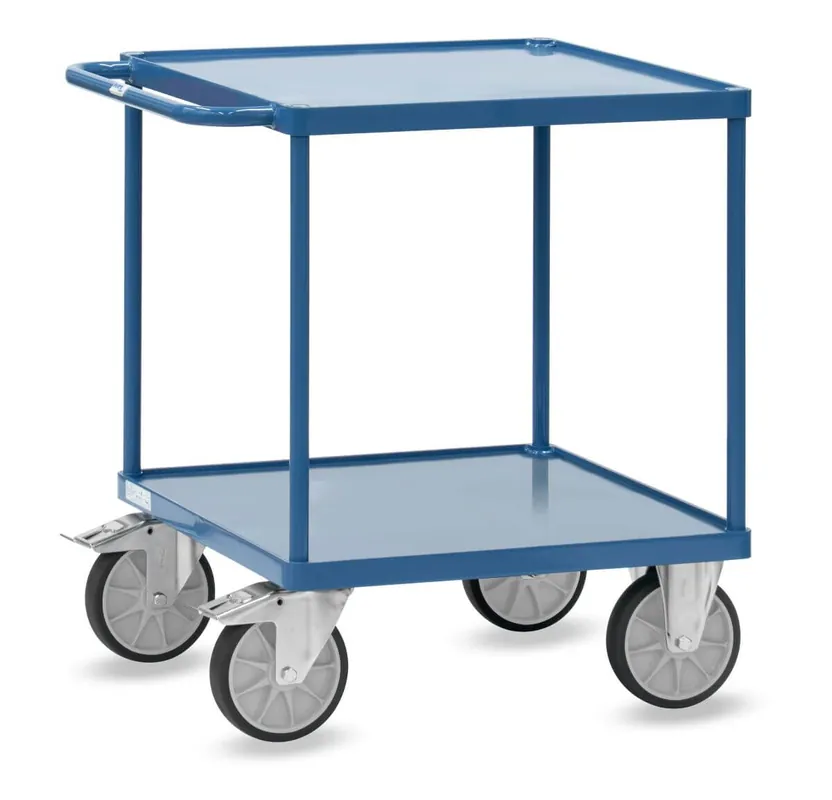Echt Fetra Tischwagen 2497W mit Stahlblech-Wannen, 3 Böden, Tragkraft 600 kg