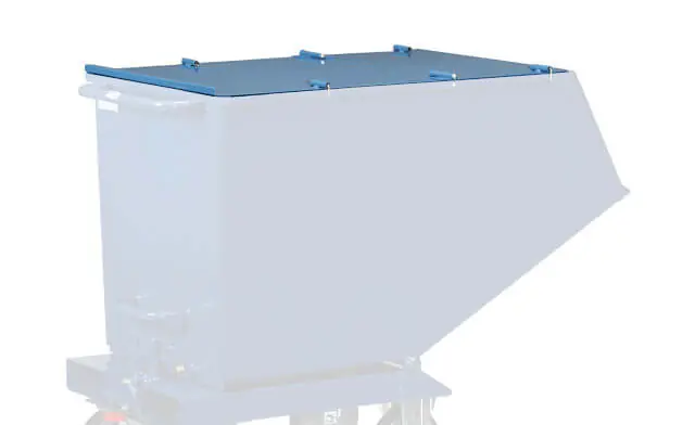 Aktuell Fetra Mehrpreis Deckel blau für Muldenkipper Ausführung: für Muldenkipper 1321x1044x735 mm