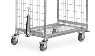 Top-Seller Fetra Deichsel und Kupplung für Kommissionierwagen Ladeflächenbreite: 610 mm