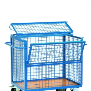 Fetra Drahtkastenwagen 2762 mit Deckel, Tragkraft 600 kg Meistverkauft