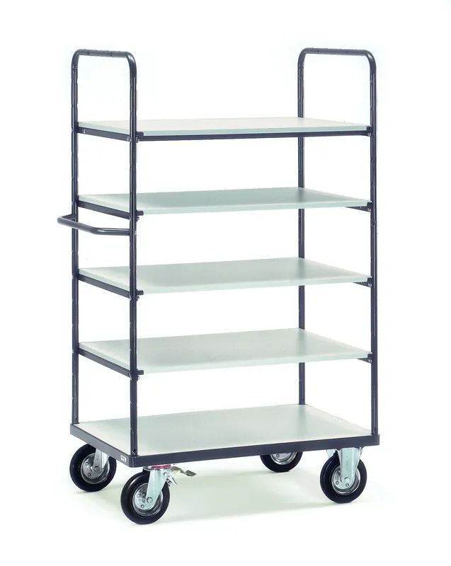 Bestseller Fetra ESD-Wagen, 5 Böden Größe: 1200 x 800 mm