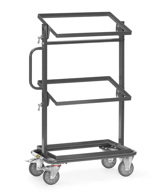 Top-Seller Fetra ESD-Beistellwagen 92910 offener Rahmen, neigbar, Tragkraft 200 kg