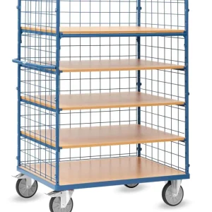 Top-Angebot Fetra Etagenwagen 84-1, 4 Einlegeböden Größe: 1200 x 800 mm