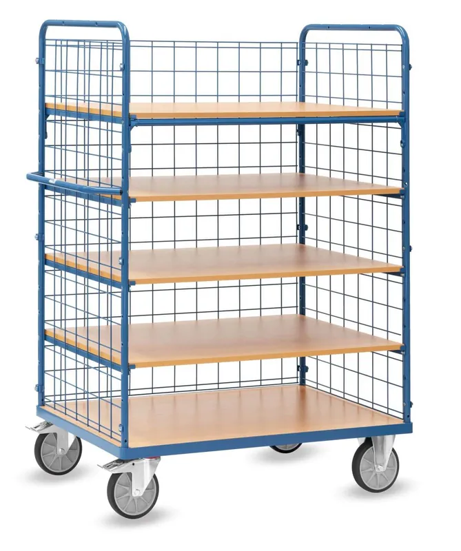 Top-Angebot Fetra Etagenwagen 84-1, 4 Einlegeböden Größe: 1200 x 800 mm