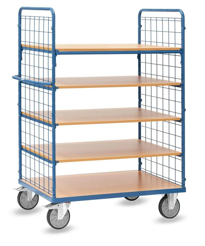 Bestseller Fetra Etagenwagen, 4 Einlegeböden Größe: 1200 x 800 mm