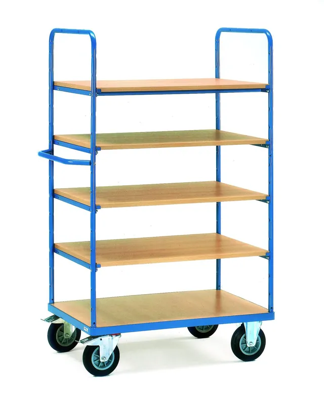 Beliebt Fetra Etagenwagen, 5 Böden Größe: 1200 x 800 mm