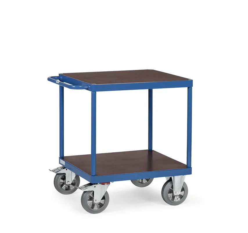 Billig Fetra Tischwagen 12497, 2 Böden, Tragkraft 1200 kg