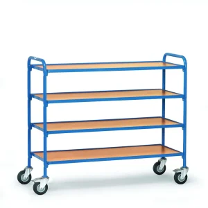 Zertifiziert Fetra Beistellwagen mit Bodenplatten  Länge: 1360 mm