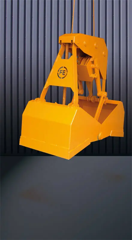Markenware Eichinger Einseilgreifer 1081.4, 1200 Liter, selbstgreifend, 1000 x 1400 mm Fassungsvermögen: 1200 Liter