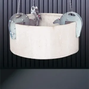 Eichinger Schachtringklemme 1063, 5000 kg, Spannbereich 100-220 mm, Kette 2,90 m Ausführung: Spannbereich 100-220 mm Top-Angebot
