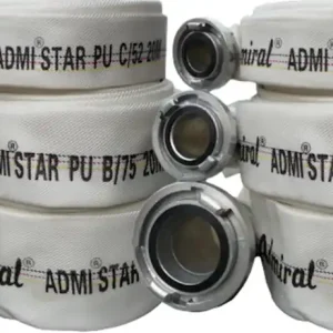 KLOTZtechnics Industrie-Bauschlauch Admi®Star PU, mit Kupplung Ausführung: A 4 Zoll - 102 mm, Länge 20 m Top-Seller