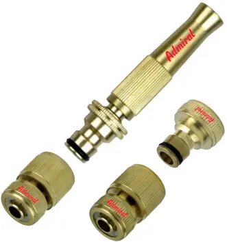 KLOTZtechnics Messing-Armaturenset Admi®Stick 1/2 Zoll Sonderaktion