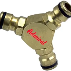 Garantierte Lieferung KLOTZtechnics Messing-3-Wege-Kupplung Admi®Stick 1/2 Zoll + 3/4 Zoll