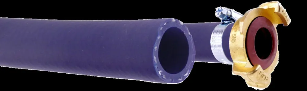 KLOTZtechnics Trinkwasserschlauch Admi®Triwa blue,m.Kupplung Ausführung: 1 Zoll - 25 mm, Länge 25 m Ausverkauf