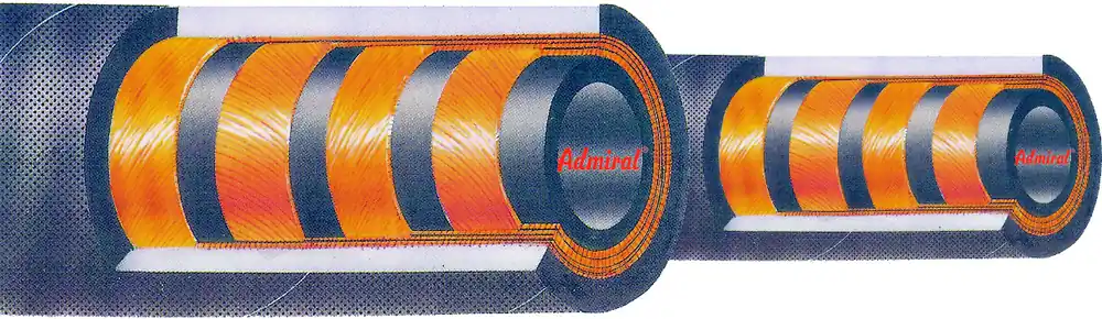Neue Ware KLOTZtechnics Mörtelspritzschlauch Admi®Mörtel, ohne Kupplung  Ausführung: 2 5/8 Zoll - 65 mm, Länge 40 m