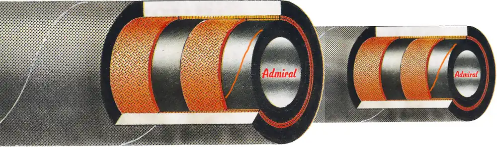 KLOTZtechnics Zementsiloschlauch Admi®Cemen, o. Kupplung Ausführung: 4 Zoll - 100 mm, Länge 40 m Echt