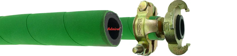 Neu KLOTZtechnics Gummi-Pressluftschlauch Admiral® Superpress mit Kupplung 3/4 Zoll x 1/4 Zoll, 40 m Ausführung: 3/4 Zoll - 19 mm, Länge 40 m