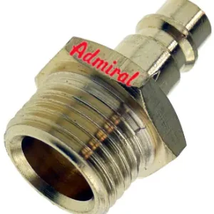 KLOTZtechnics Messing-Stecknippel Admi®AirStick V Gewinde: 1/2 Zoll AG Billig