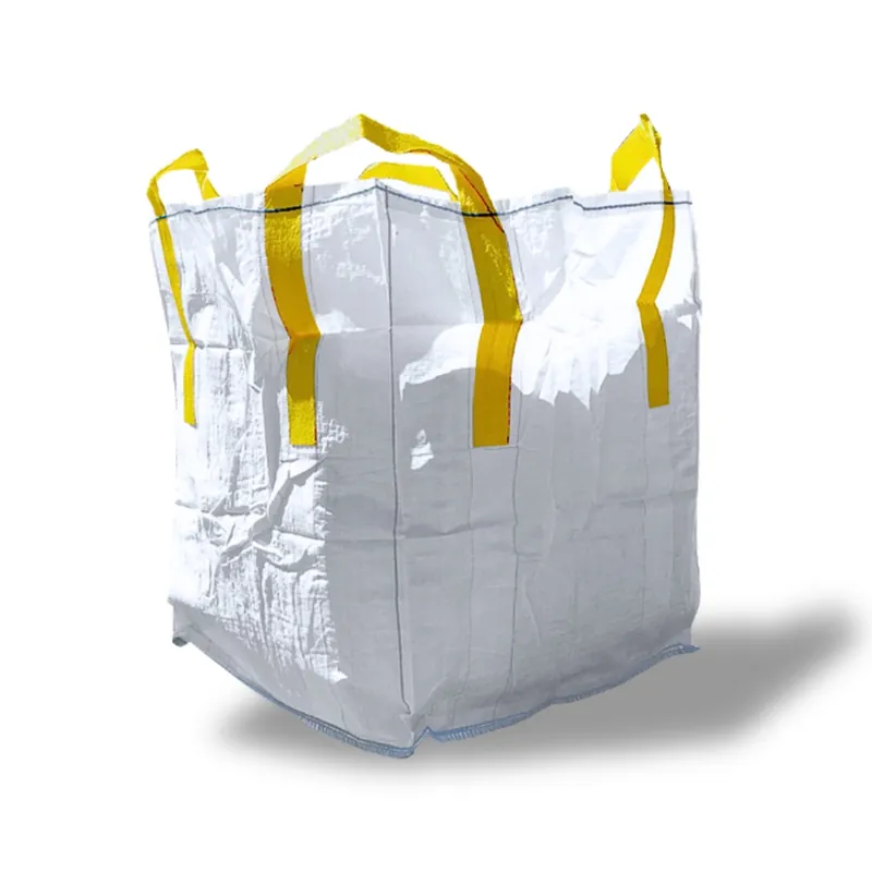 Must-Have DESABAG Big Bag unbeschichtet, unbedruckt, 4 Cross Corner Hebeschlaufen, 90 x 90 x 110 cm