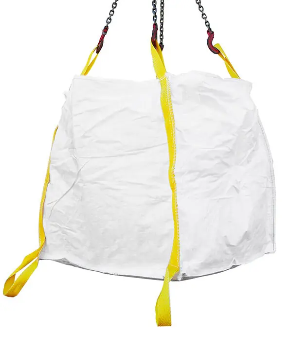 Sonderaktion DESABAG Big Bag unbeschichtet, unbedruckt, 2 Bodenschlaufen, 90 x 90 x 90 cm