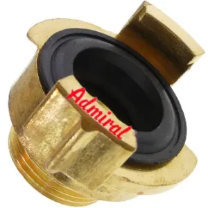 KLOTZtechnics Messing-Schnellkupplung Admi®Quick Außengewinde Gewinde: 1 1/2 Zoll AG Beliebt