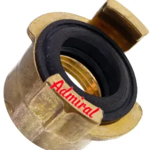 KLOTZtechnics Messing-Schnellkupplung Admi®Quick Innengewinde Gewinde: 1 1/2 Zoll IG Markenware