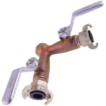 Top-Seller KLOTZtechnics Doppel-Kugelhahn Admi®AirQuick