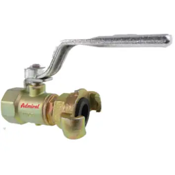 KLOTZtechnics Einfach-Kugelhahn Admi®AirQuick Sonderaktion