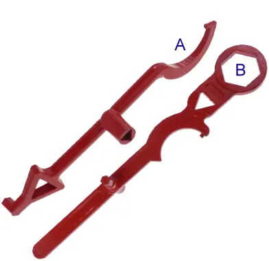 Nur Für Kurze Zeit KLOTZtechnics Überflurhydrantenschlüssel Admi®Key Nennweite: B