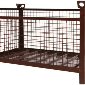 Neu Eichinger Gitterbox-Stapelpalette 1315.8, mit Klappe, 1500 x 1000 x 750 mm, verzinkt Ausführung: 1500 x 1000 x 750 mm
