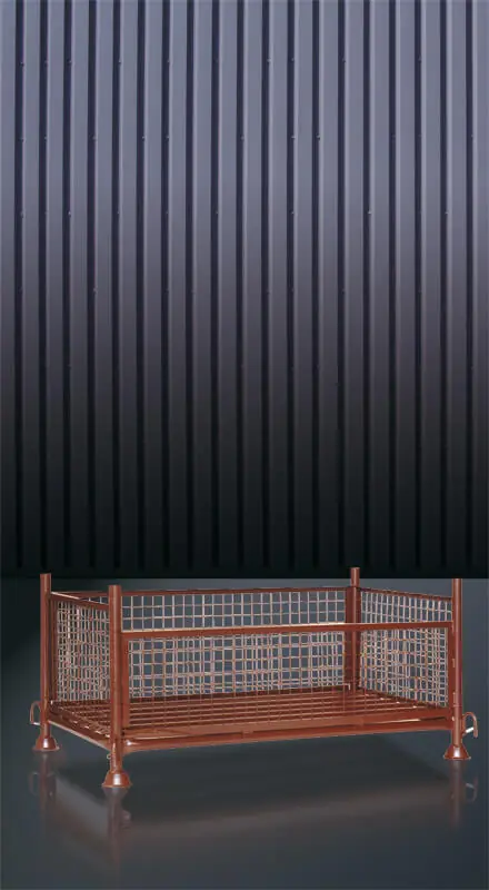 Billig Eichinger Gitterbox-Stapelgestell 1313.6, 1480 x 920 x 750, verzinkt Ausführung: 1480 x 920 x 750 mm