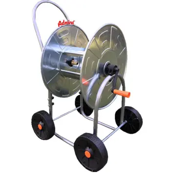 Sonderaktion KLOTZtechnics Stahl-Schlauchwagen Admi®Depot quer für 120 / 80 / 35 m