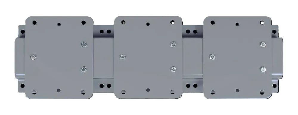 Neue Kollektion Pneutec Montageplatte für 3 Schlauchaufroller der BR 9/3-GS/E