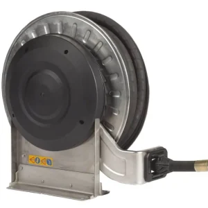 Sonderaktion Pneutec Schlauchaufroller automatisch,Edelstahl,o.Schlauch,für Schlauch 15 m, DN 25