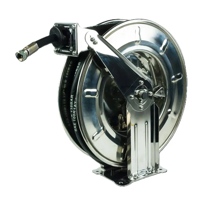 Rabatt Pneutec Schlauchaufroller automatisch,Edelsathl,o.Schlauch für Schlauch 15 m, DN 12