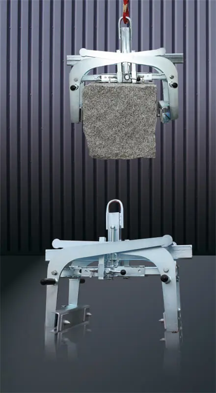 Echt Eichinger Steinquaderzange Tragkraft 1000 kg, verzinkt Tragkraft: 1000 kg