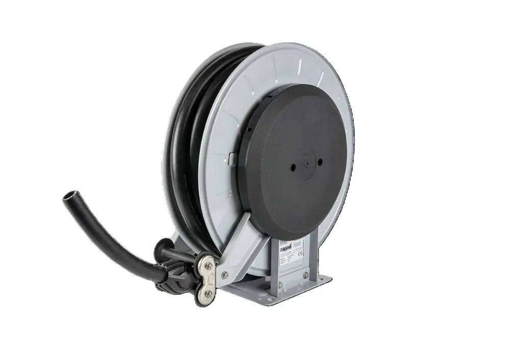 Highlight Pneutec Schlauchaufroller autom. Edelstahl, 8 m EPDM-Spezialschl. für AdBlue