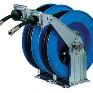 Sichere Zahlung Pneutec Schlauchaufroller automatisch, DN 12,10 m Doppelschlauch für Hydraulik