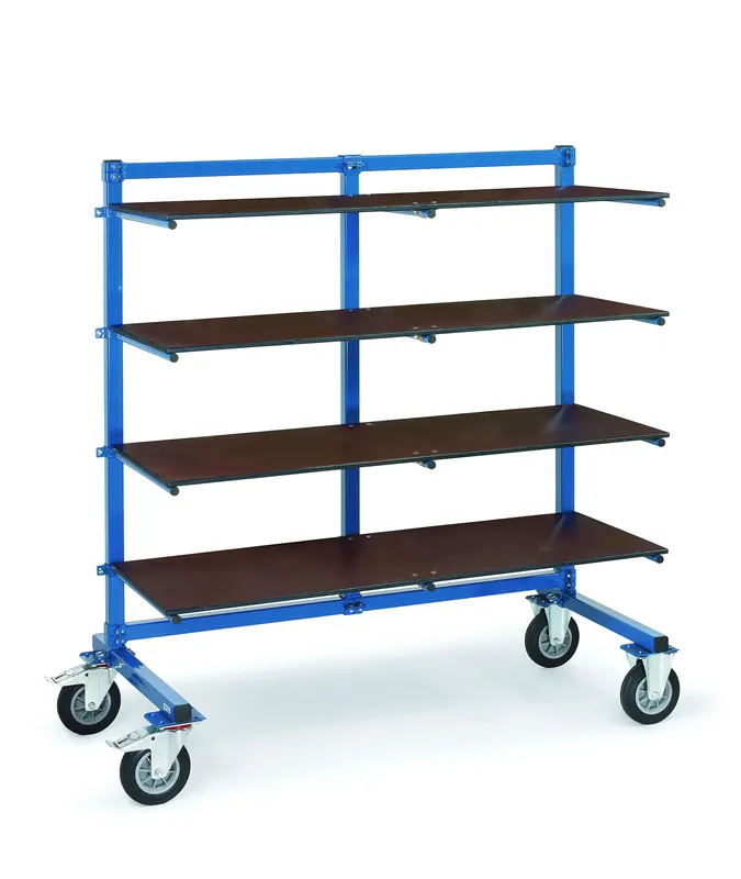 Fetra Holzboden EET für Tragarmwagen, 600 mm Größe: 2000 x 600 mm Preisreduziert