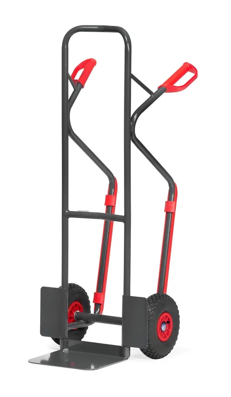 Schnäppchen Fetra Stahlrohrkarre B1330L GREY EDITION mit Stahlblechschaufel, Tragkraft 300 kg