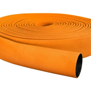 Markenware OSW Feuerlöschschlauch Syntex COLOR L1 orange mit Kupplungen C/52 Länge: 30 m