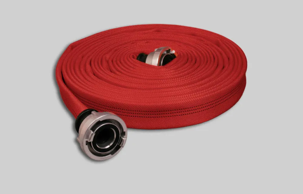 Expressversand OSW Feuerlöschschlauch Syntex COLOR Robust L3 rot mit Kupplungen C/52 Länge: 30 m