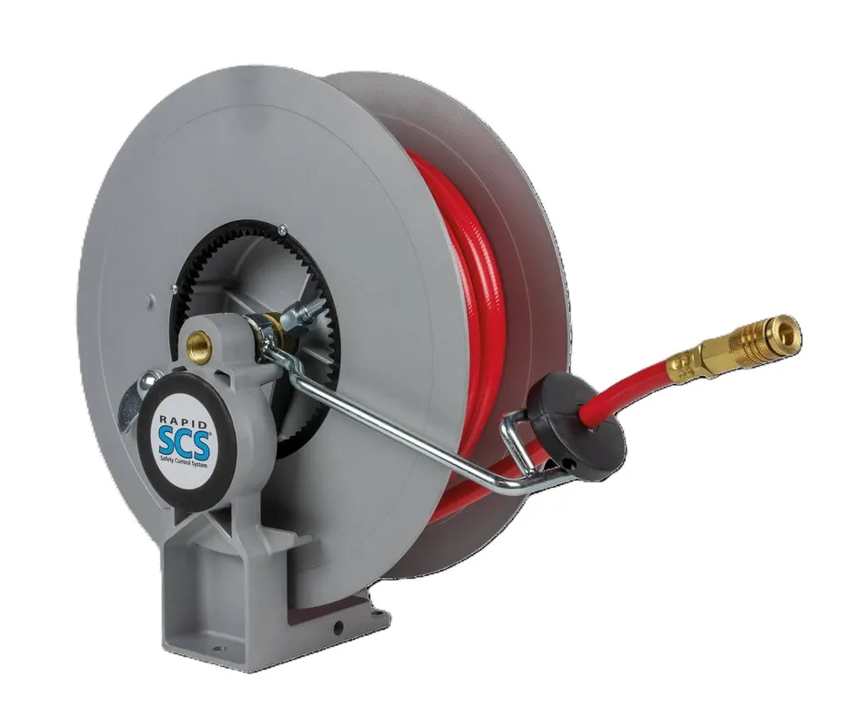 Pneutec Schlauchaufroller automatisch DN 12, 8 m Zertifiziert