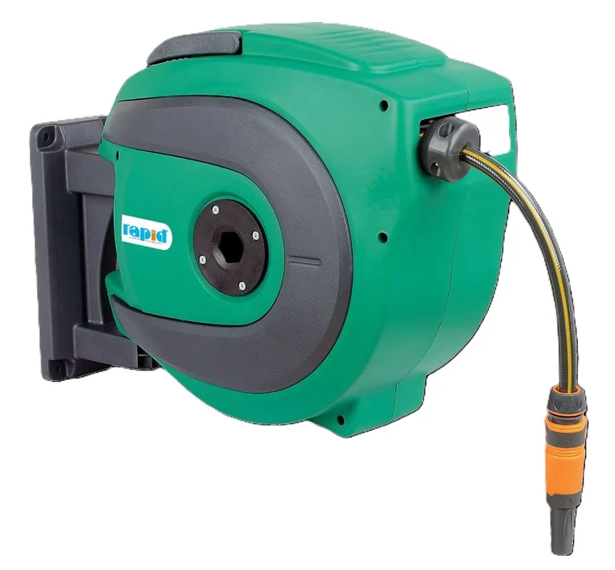 Pneutec Schlauchaufroller automatisch DN 12 mit Rapid-SCS, 20 m für Wasser Heißes Angebot