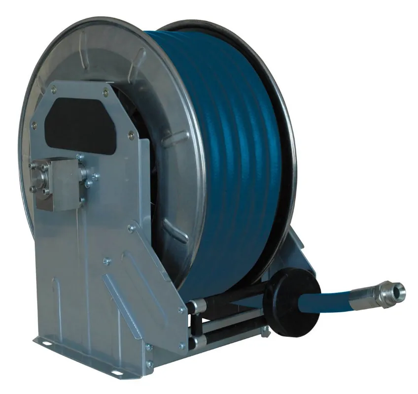 Preisknaller Pneutec Schlauchaufroller automatsich, Edelstahl, DN 12, 20 m
