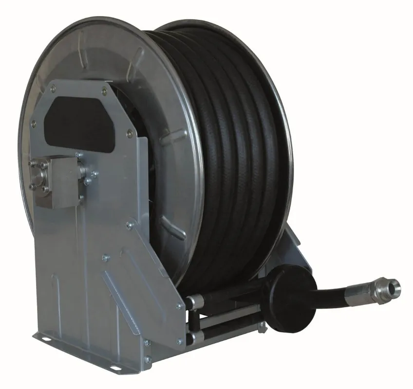 Pneutec Schlauchaufroller autom., Edelstahl, ohne Schlauch, für Schlauch 20 m, DN 16 Kracherpreis